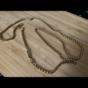 24” 3mm Vitaly gold chain